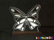 Lampelinos Butterfly Kids Lamp with LED Lights