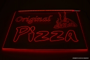 LED illuminating sign - promotional signWerbeschild Original Piz