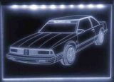 Led sign - engraving US Car