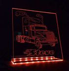 LED deko sign Kids lamp, LKW - TRUCK + Ihren Wunschnamen