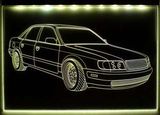 Led sign - engraving for Audi A6 S6 100 Tuning