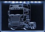 Led sign - Truck 2 - LKW + Ihren Wunschnamen