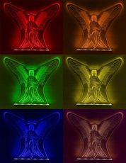 LED Deko Lampe Engel