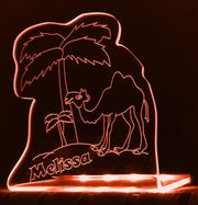 LED Decorative camel with palm sign