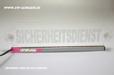 LED Einsatzschild SICHERHEIT graviert indirekter LED Beleuchtung