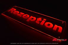 LED lighting sign Rezeption