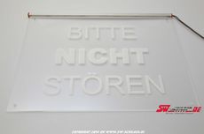 LED lighting sign DO NOT DISTURB
