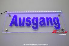 LED lighting sign EXIT Classic Version