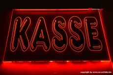 LED engraving information sign POSSE with indirect LED lighting New-Big-Design