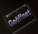 LED illuminating sign - promotional sign GEFFNET